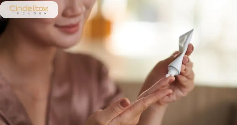 trước khi sử dụng các sản phẩm có chứa chiết xuất cây thiên ma thì chị em nên thử trước ở vùng da nhỏ